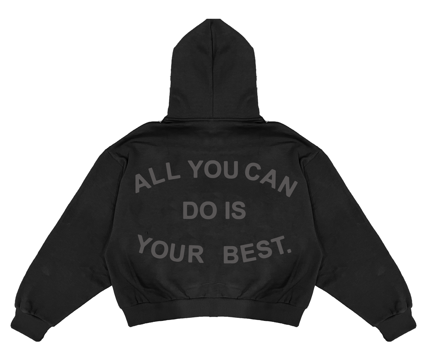 All You Can Do - Black Reflective Zippy [PRE-ORDER]