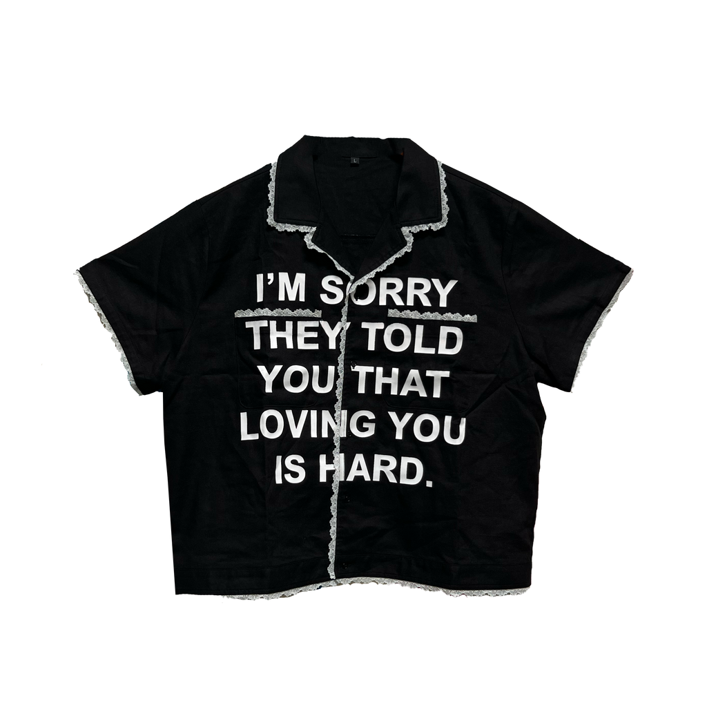 Loving You Is Hard - Frilled Button Up