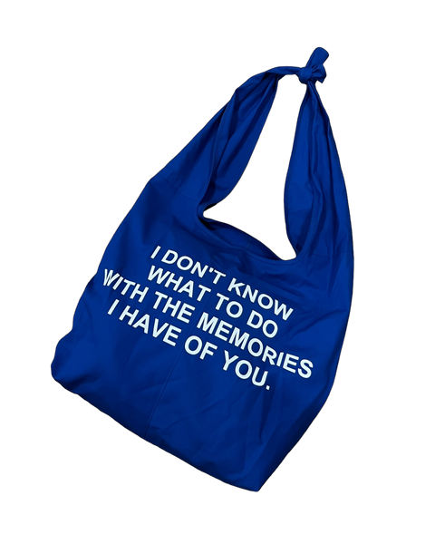 Memories - Blue Tsuno Tote Bag [PRE-ORDER]