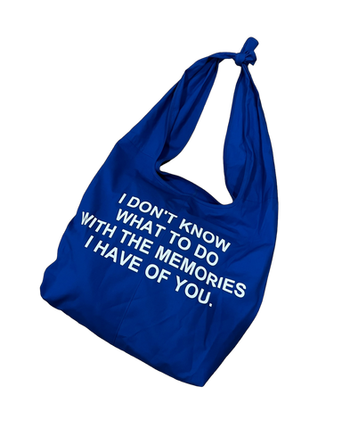 Memories - Blue Tsuno Tote Bag [PRE-ORDER]