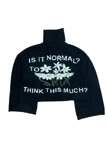 Is It Normal? - Turtleneck Knit Sweater [PRE-ORDER]
