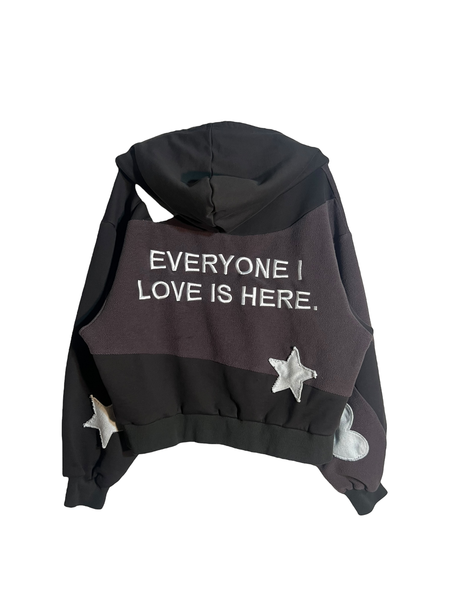 Everyone I Love Is Here - Grey Celestial Cut Hoodie II [PRE-ORDER]