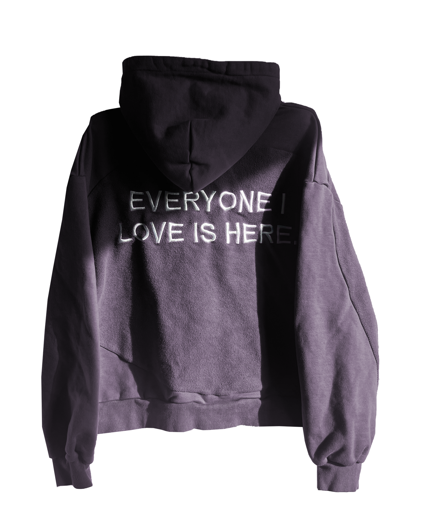 Everyone I Love Is Here - Lavender Celestial Cut Hoodie [PRE-ORDER]