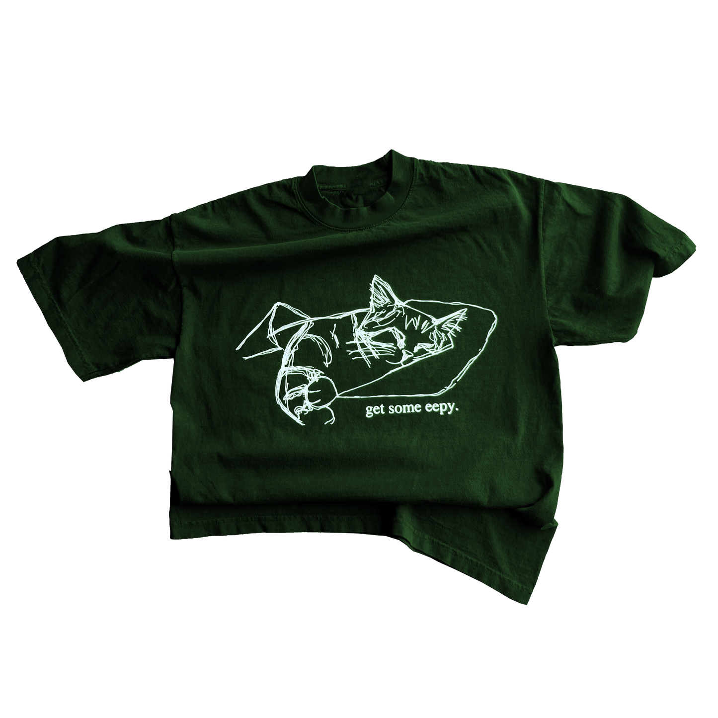 Get Some Eepy -  Forest Green Regular Fit Shirt [PRE-ORDER]