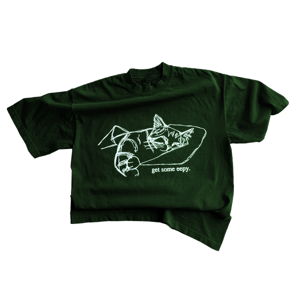Get Some Eepy -  Forest Green Regular Fit Shirt [PRE-ORDER]