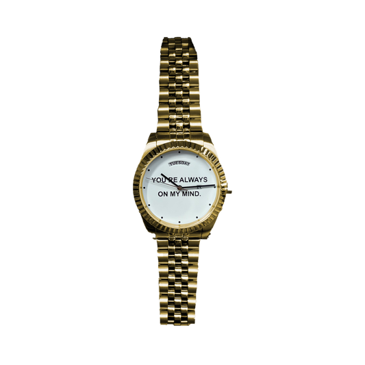 Always On My Mind - Gold Watch