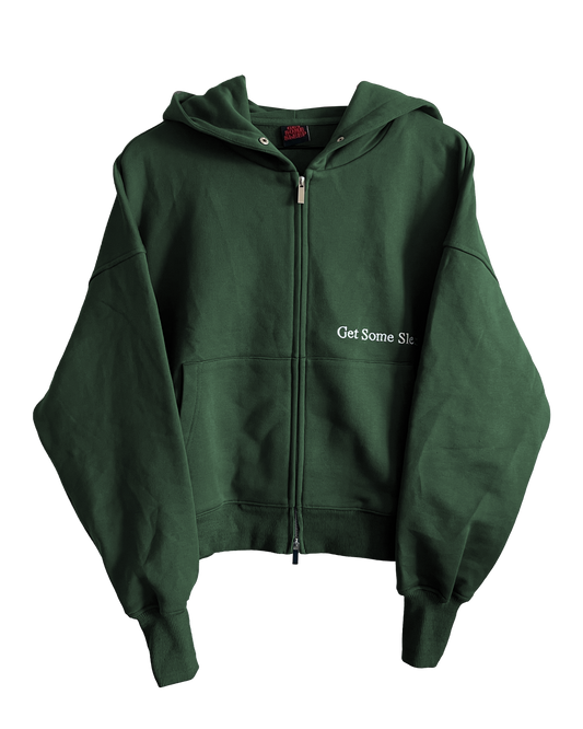 Green Blank - Zippy Hoodie [PRE-ORDER]