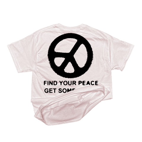 Find Your Peace -  Light Pink Regular Fit Shirt