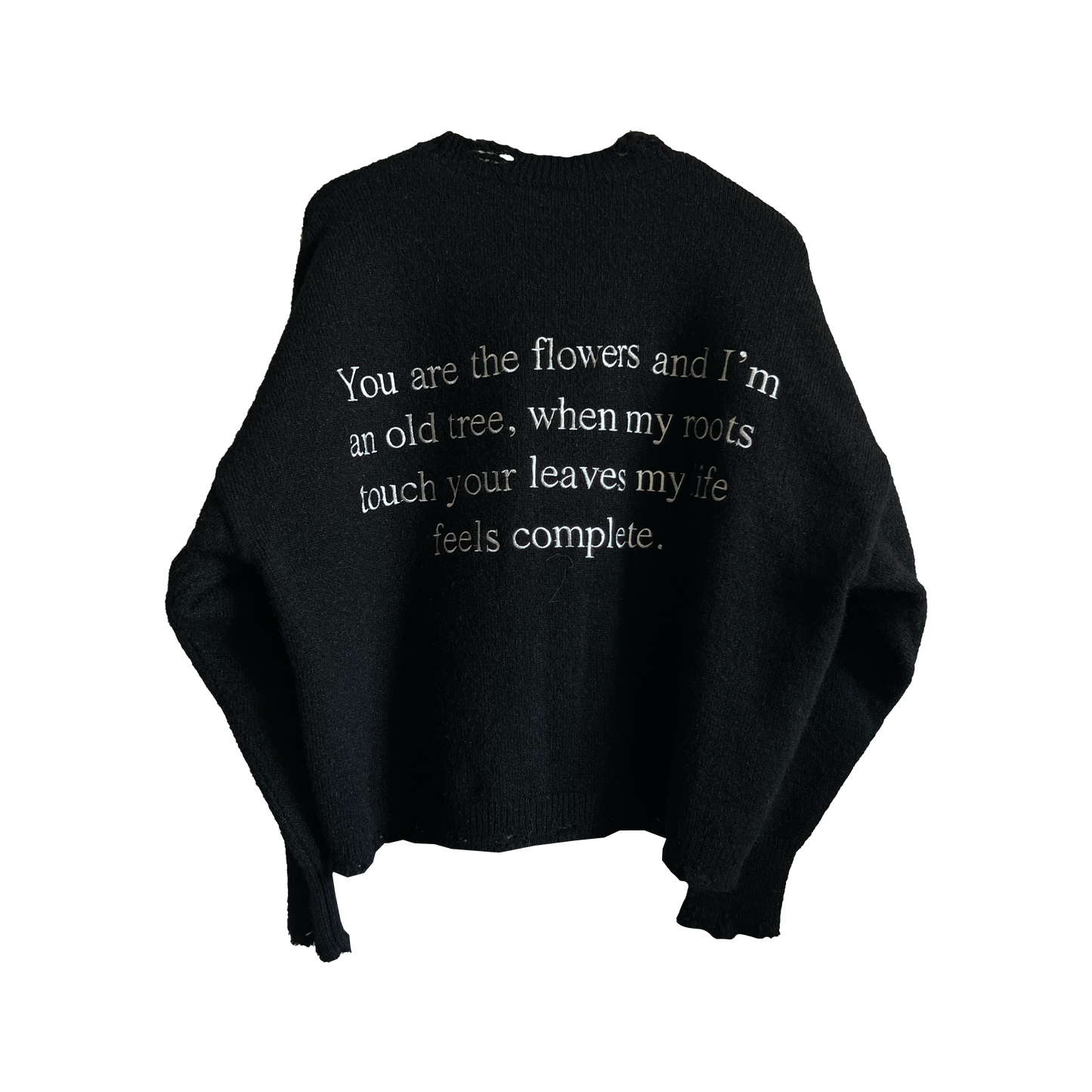 You Are The Flowers - Soft Knit Sweater