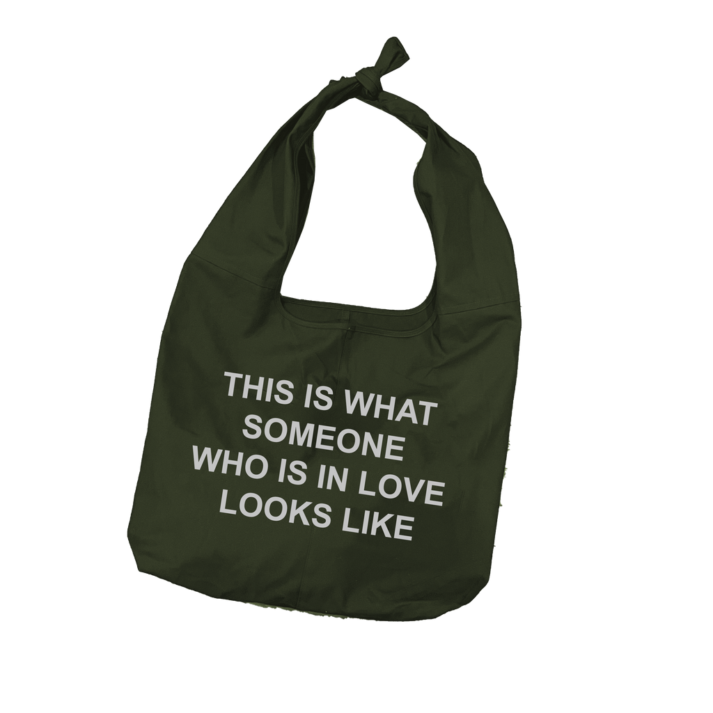 This Is What Someone In Love Looks Like - Green Tsuno Tote Bag [PRE-ORDER]
