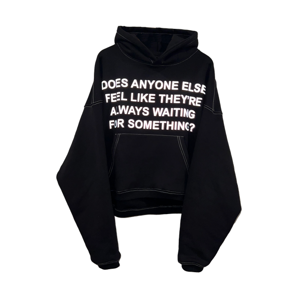 Does Anyone Else? - Reflective Contrast Stitch Heavy Pullover