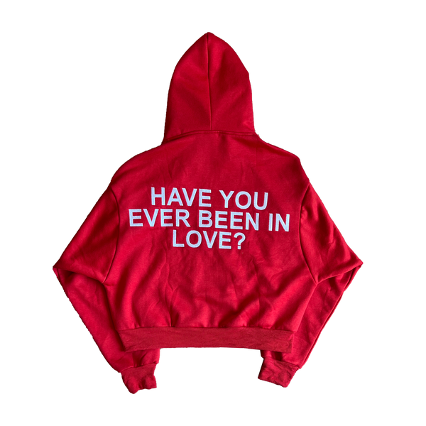 Have You Ever Been In Love? - Red Embroidered Zippy