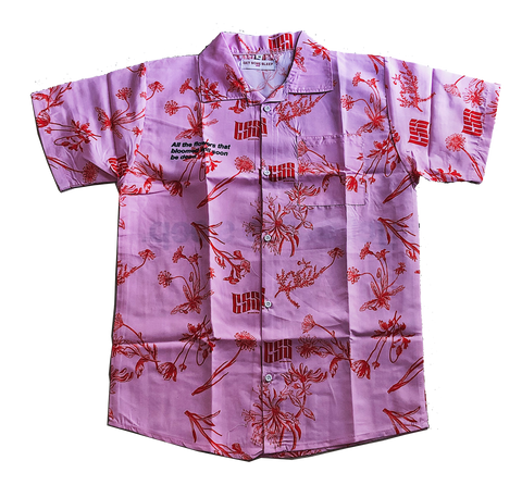 Blooming Flowers Button up - Pink [PREORDER]