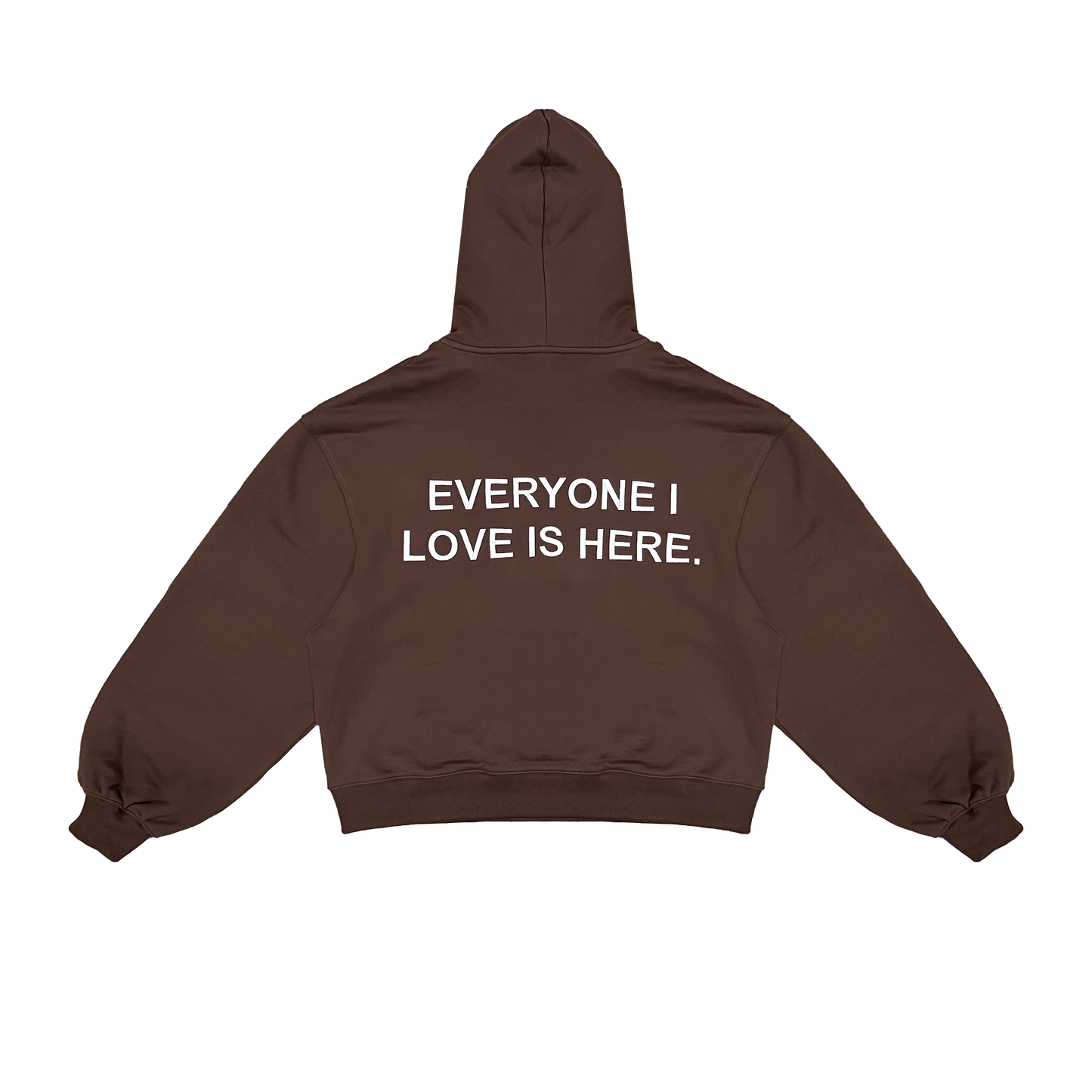 Everyone I Love Is Here - Brown Heavy Pullover