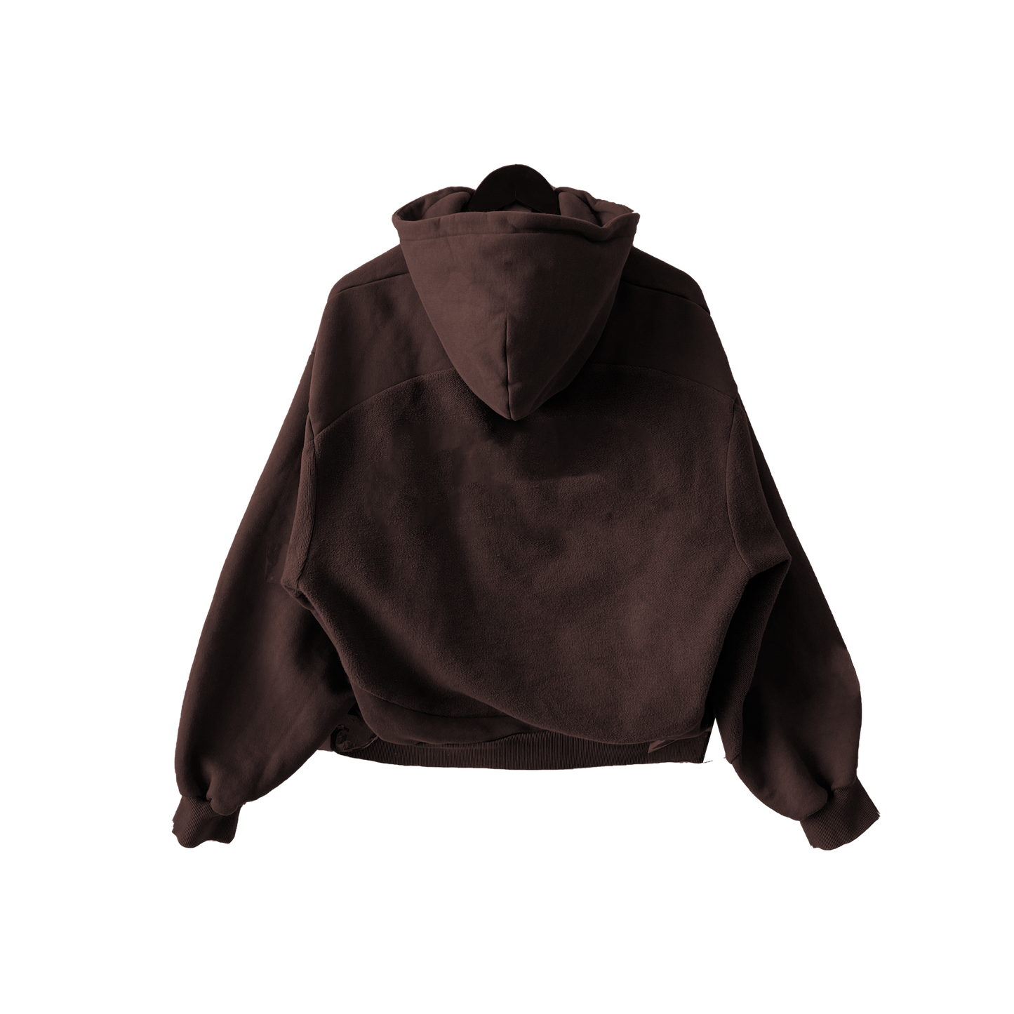 Celestial Cut Hoodie - Brown Blank