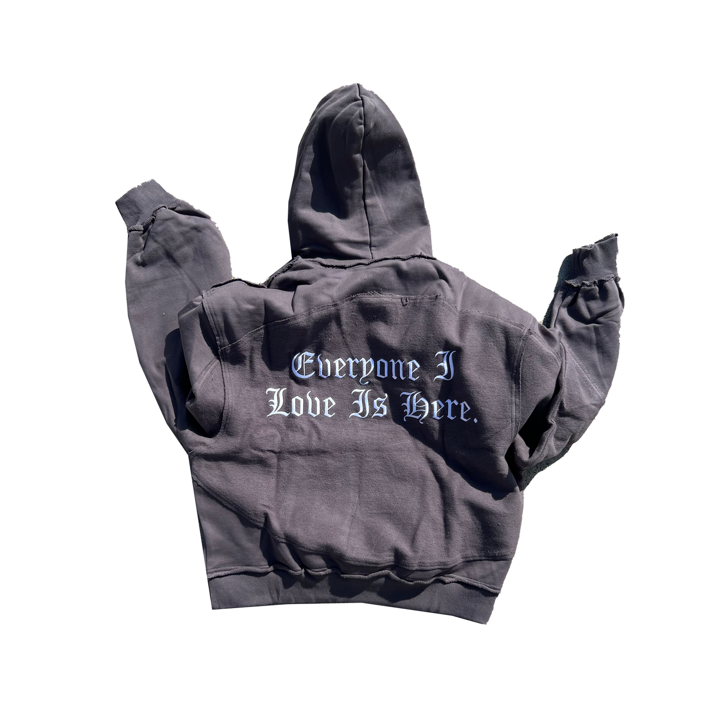 Everyone I Love OE - Iron Celestial Cut Hoodie