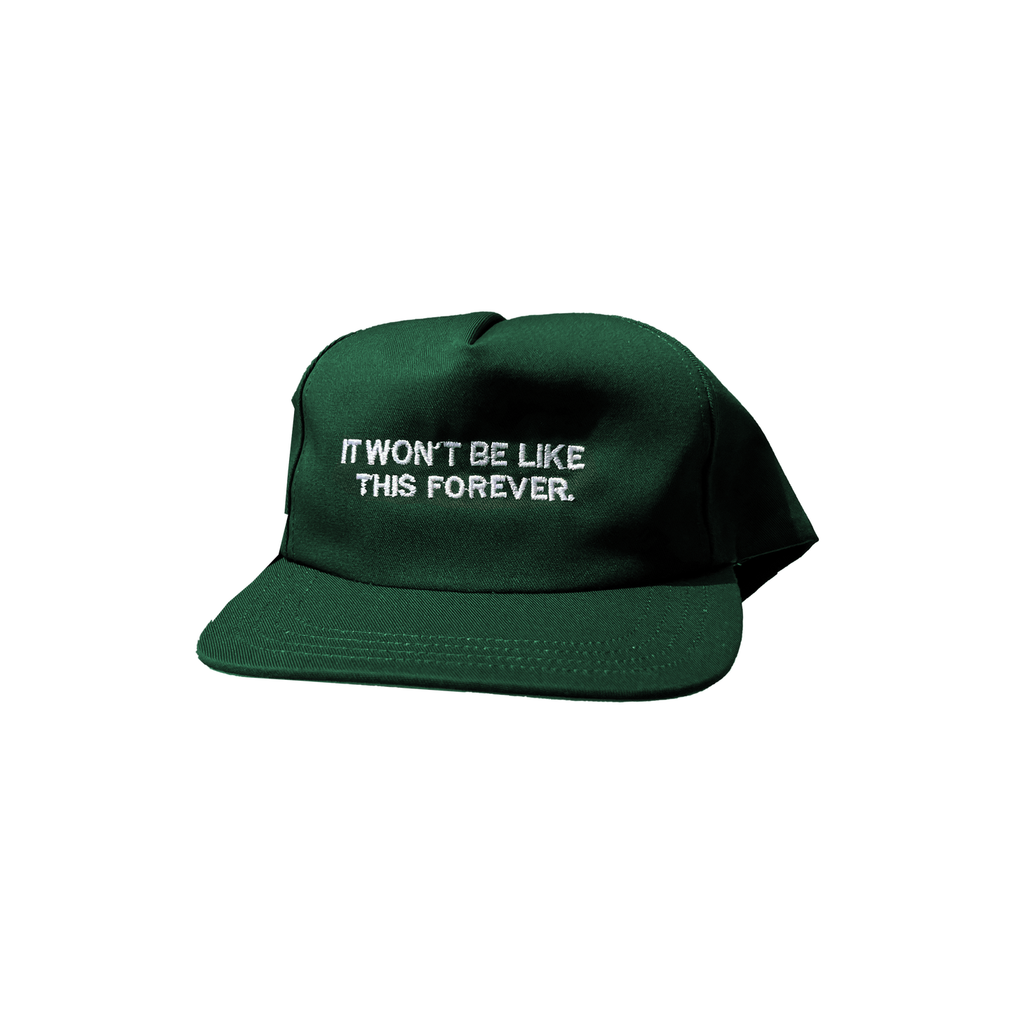 It Won't Be - Green 5 Panel Hat