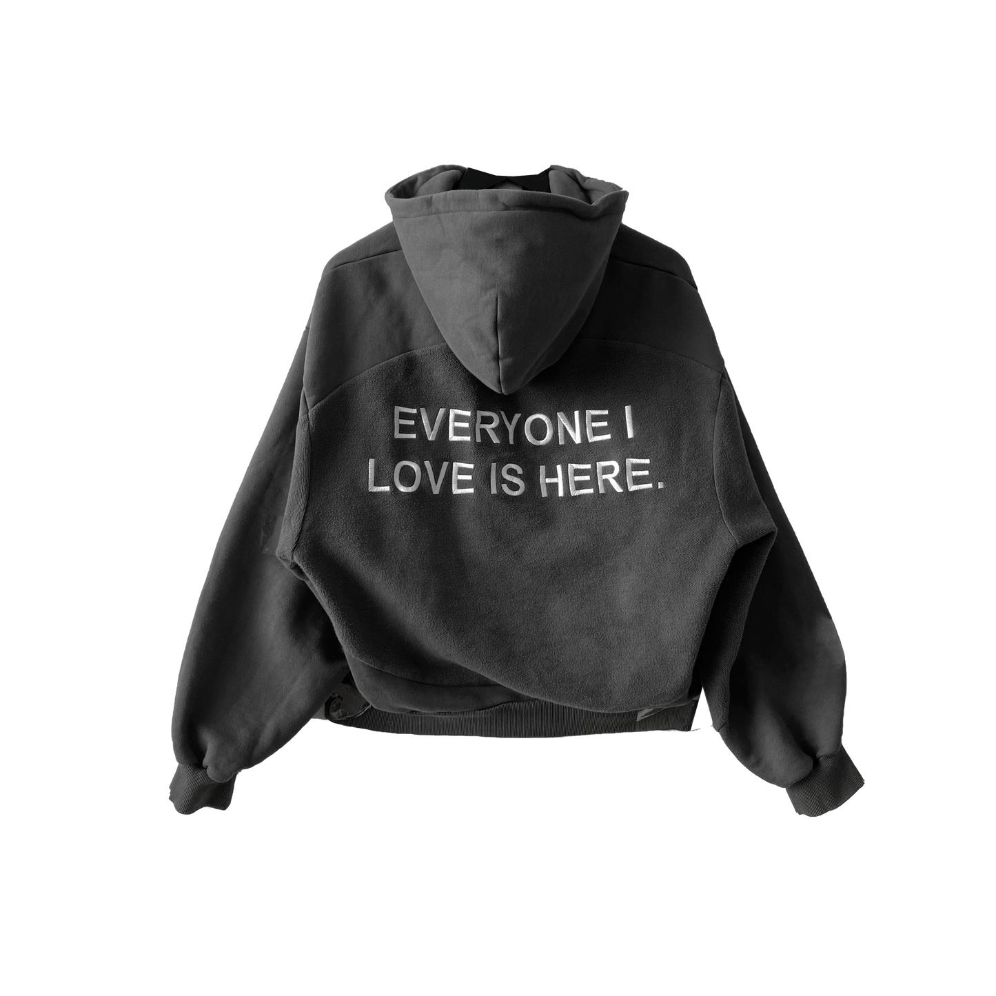 Everyone I Love Is Here - Iron Celestial Cut Hoodie [PRE-ORDER]