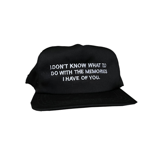 Memories of You - Black 5 Panel Hat