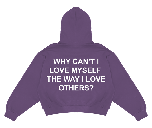 Why Can't I? - Embroidered Lavender Zippy