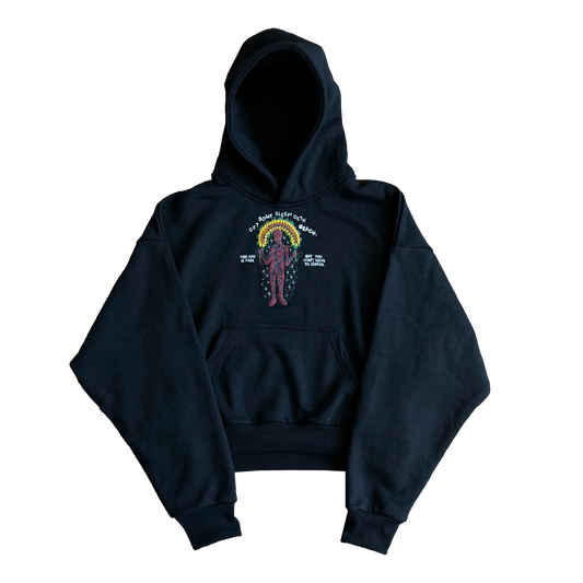 How Much Did You Suffer?  - Embroidered Heavy Pullover [DETHBEACH X GSS]