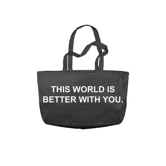 Everyone I Love - Black Tote