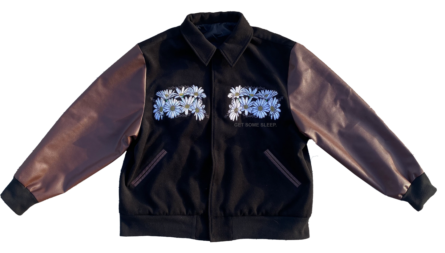 Daisy -  Chain Varsity Jacket