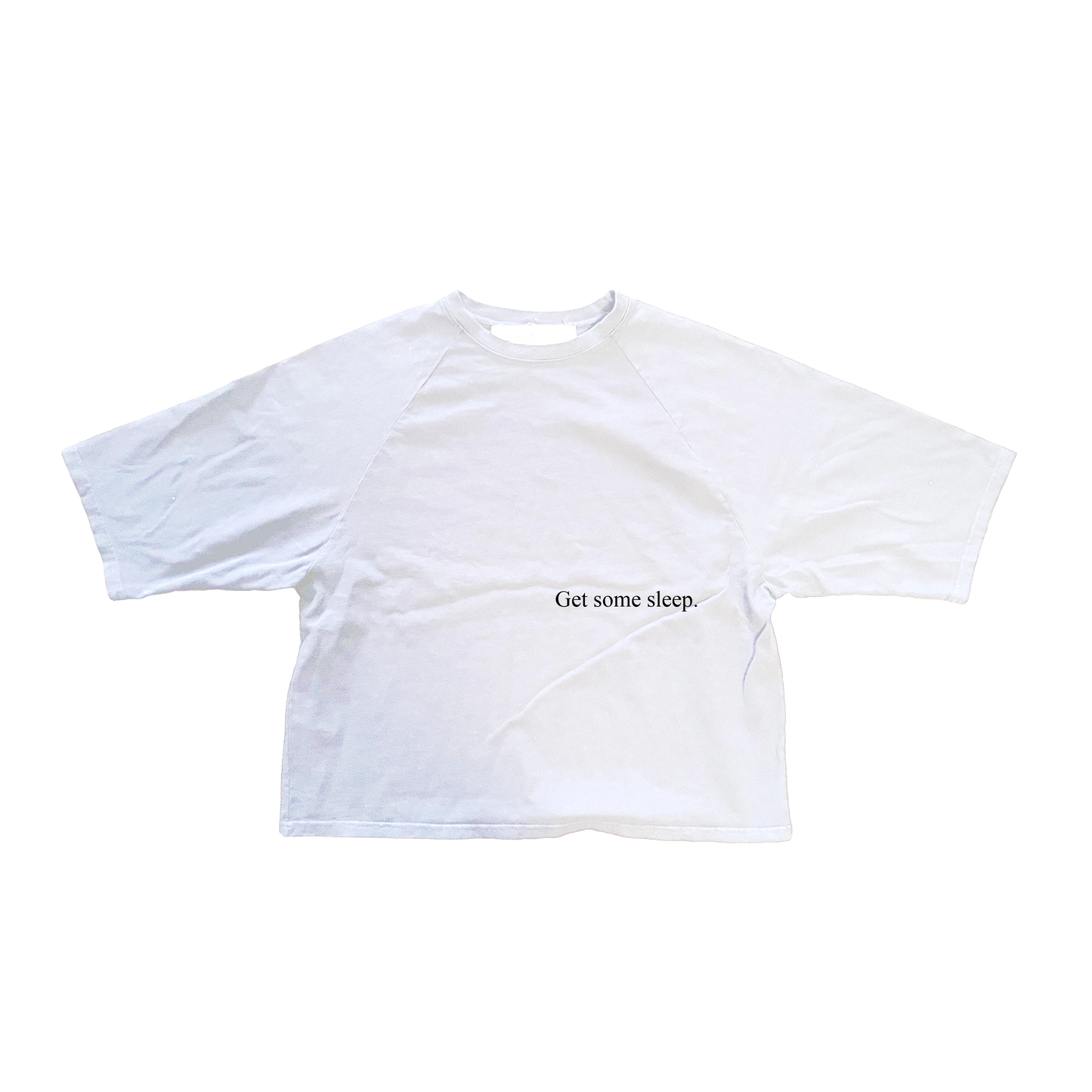 This World Is - White Raglan Boxy Tee Shirt