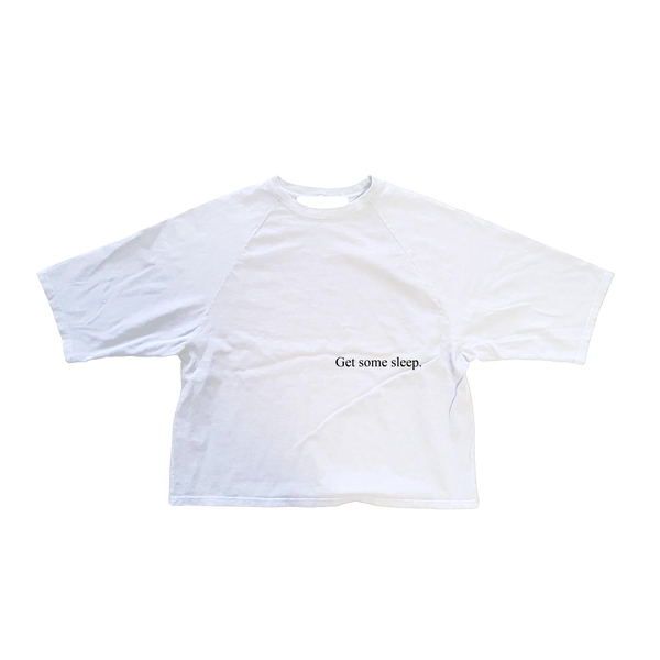 This World Is - White Raglan Boxy Tee Shirt