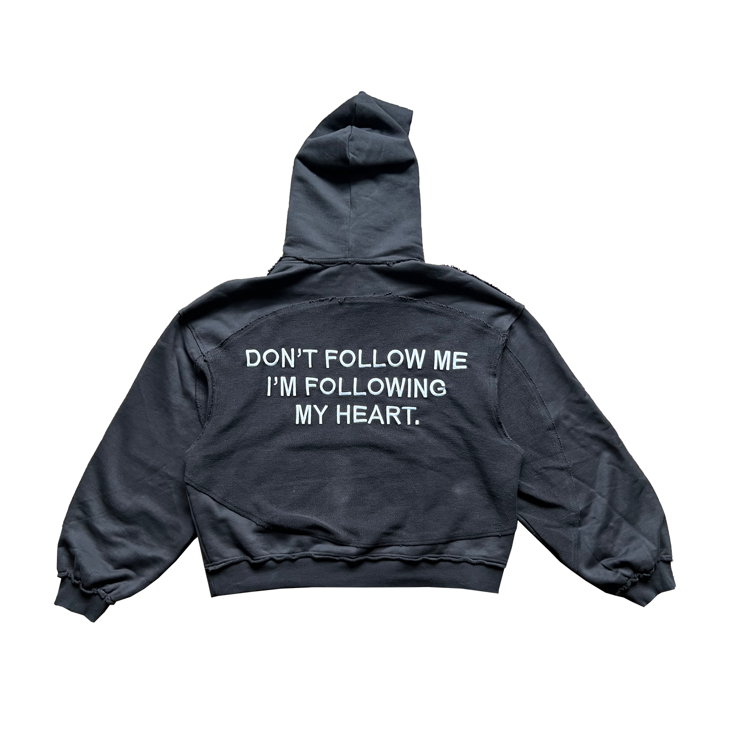 Don't Follow Me - Dark Grey Celestial Cut Hoodie [PRE-ORDER]