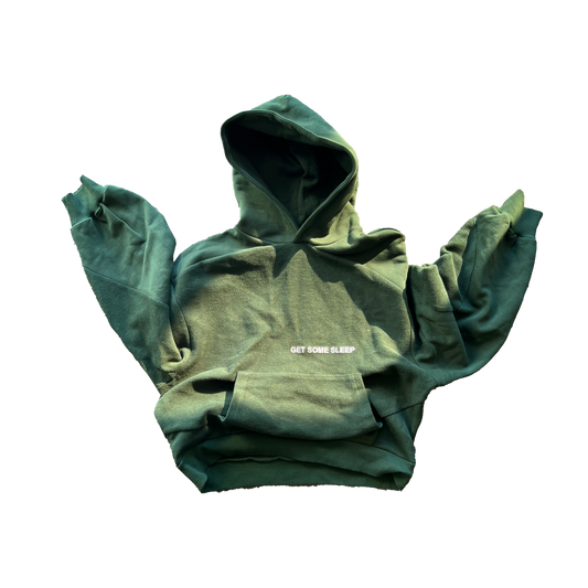 Don't Follow Me - Alpine Green Celestial Cut Hoodie