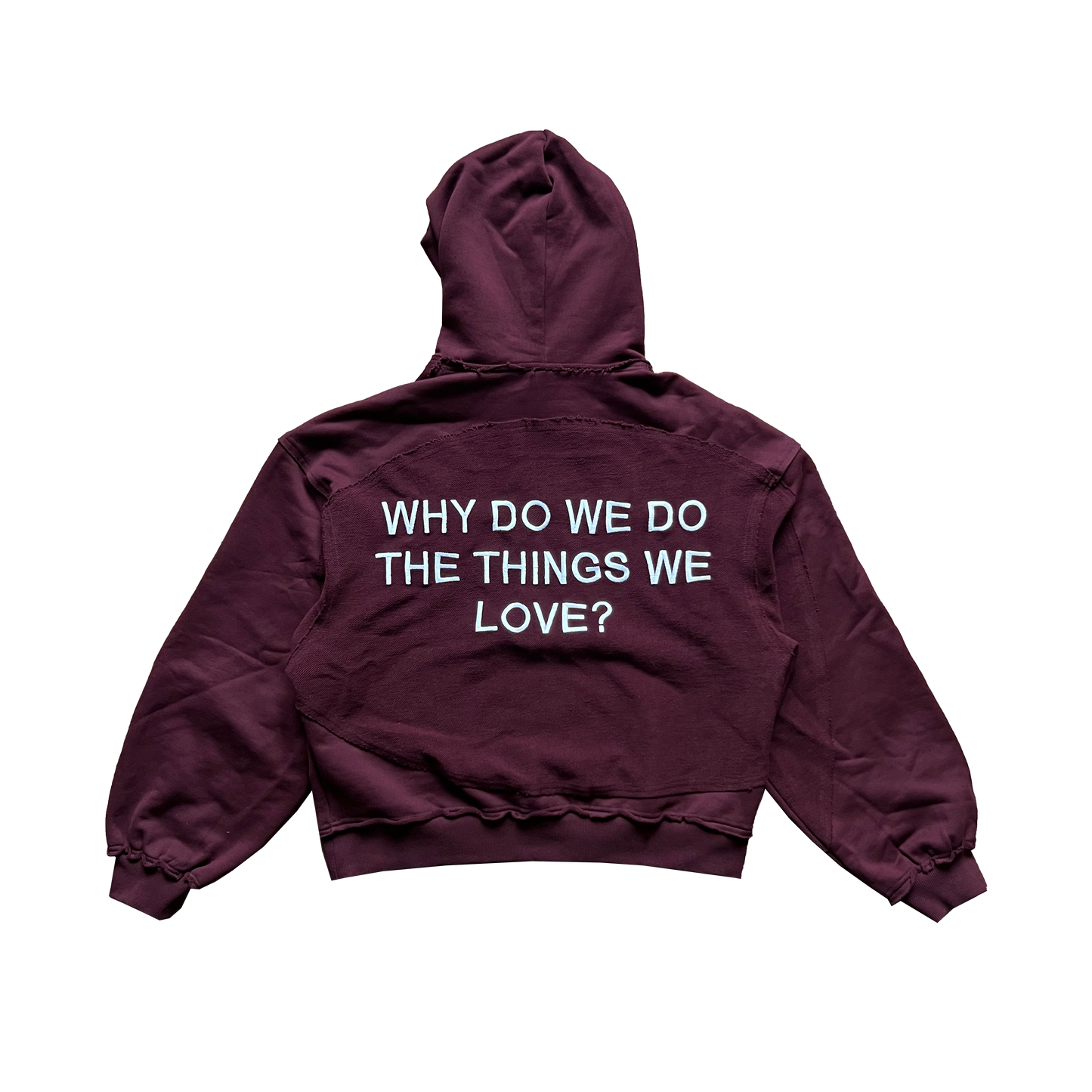 Things We Love - Oxblood Celestial Cut Hoodie