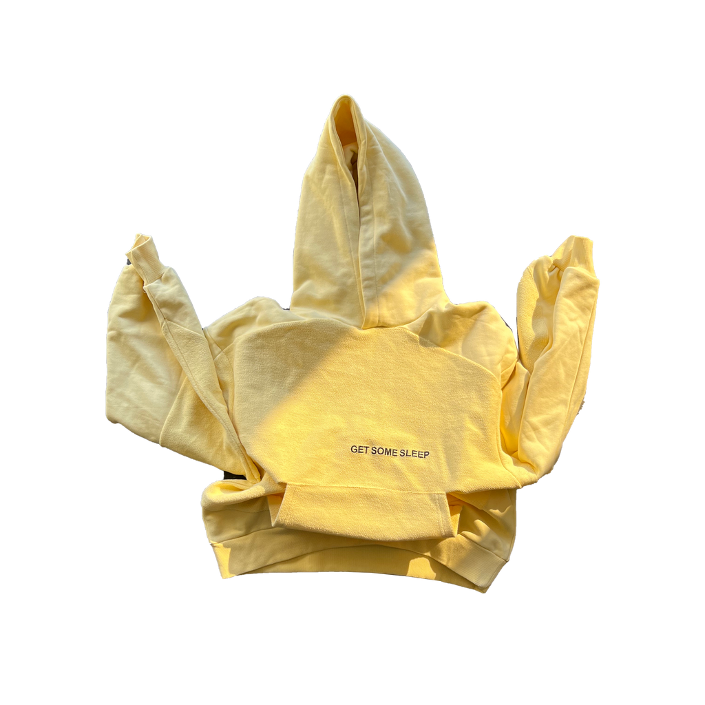 I Will Fall - Pastel Yellow Celestial Cut Hoodie