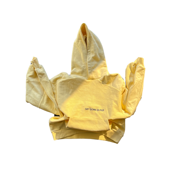 I Will Fall - Pastel Yellow Celestial Cut Hoodie